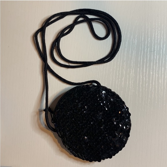 Vintage Snowflake Sequin Purse - Picture 2 of 2